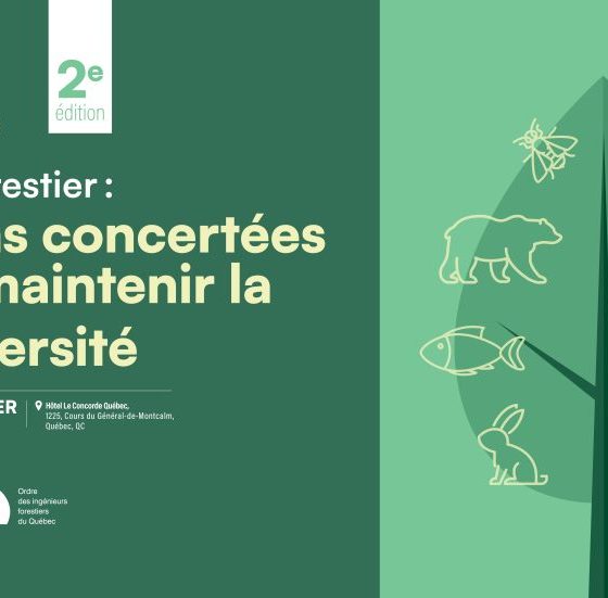 Colloque hybride Milieu forestier : Actions concertées pour maintenir la biodiversité